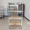 Corrosion protection laminate metal storage rack shelving for warehouse system