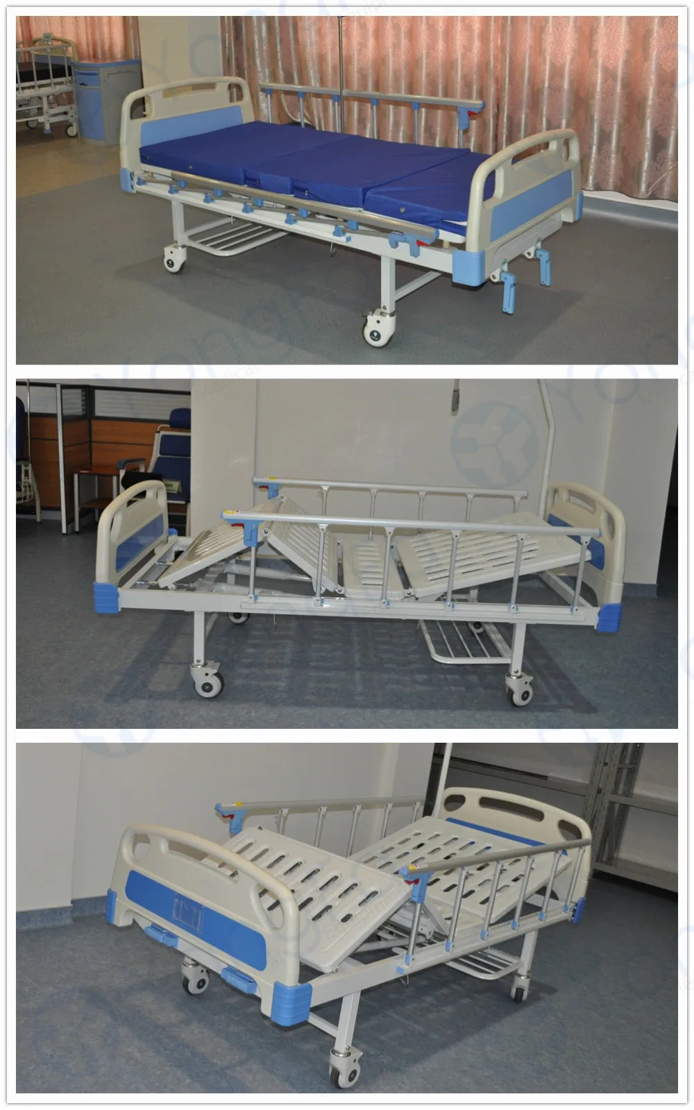 Yfc261l Hot Sale Two Function Cheap Hospital Manual Bed Buy Hospital