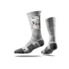 AJ18538 Custom Men's high quality terry cushion foot TC comfortable soft hunting pocket crew socks