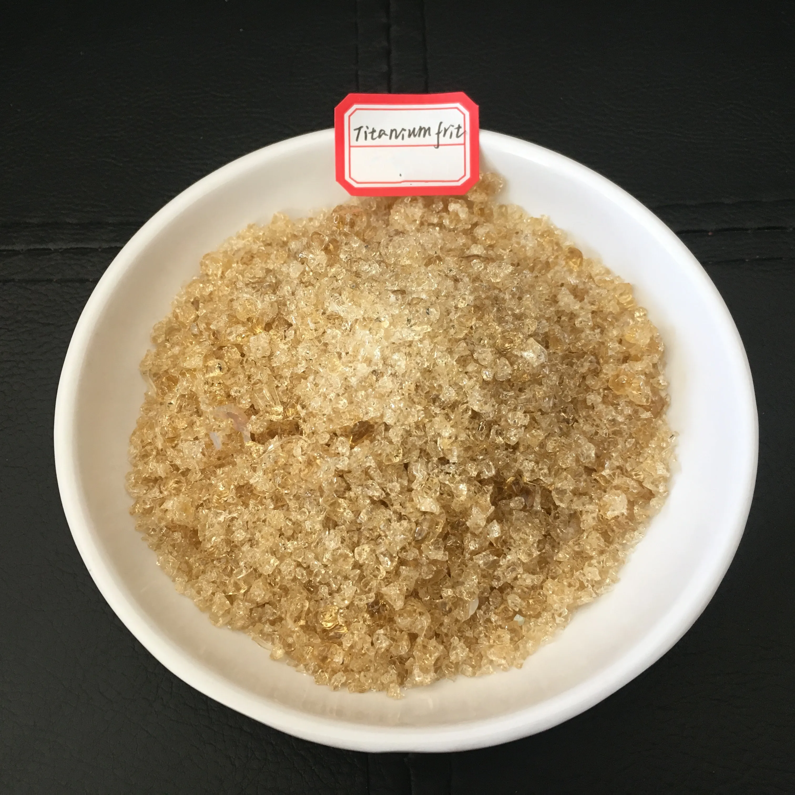 Low Temperature Flux And High Transparency Lead Frit Glaze Frit