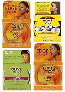 Buy Ors And Cantu For Natural Hair 4pcs Edge Gel Bundle 2pcs