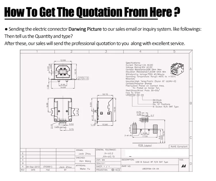 5 6 pin female header connector, 2mm 2.54mm male header 2 x 3 2 x 4 pin connector