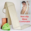 High quality bath back brush is suitable for both men and women general bath brush exfoliating sponge scrub cloth