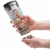 Travel Coffee Mug with photo insert travel mug Insulated Tumbler Cup