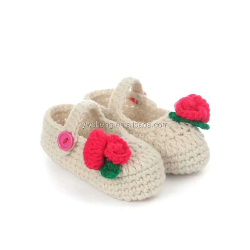 Fashion Hand Crochet Baby Shoes 