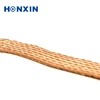 HONXIN OEM Copper Braid Wire Flat 16 sqmm ground wire 50mm2 bare copper conductor wire
