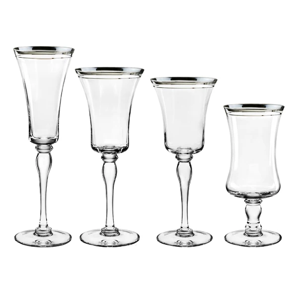 All Size Gold Rimmed Bulk Crystal Wine Glass For Wedding Buy Wine