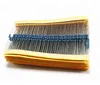 1/4W metal film resistor package 41 kinds of commonly used 1% in-line color ring electronic components each 20 total 820