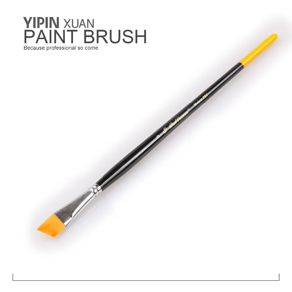 Wholesale Fine Quality 12pcs Best Nylon Hair Long Handle Art Paint