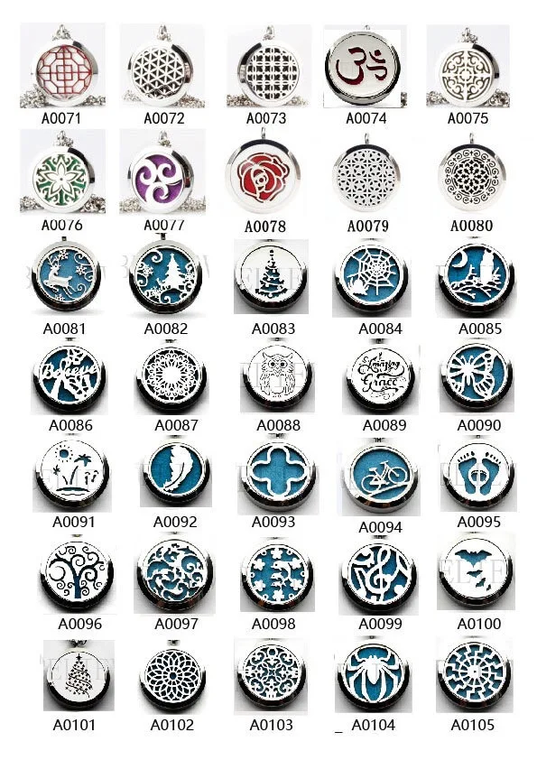 Tree Of Life Titanium Stainless Steel 316L Jewelry Gold Plated Necklace Locket Men Women Aroma Essential Oil Diffuser Necklace