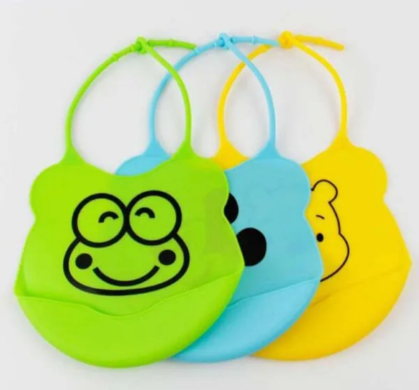Waterproof Bibs Burping Cloths Make My Day Baby Silicone Bids Rubber Bibs For Babies Baby Bib
