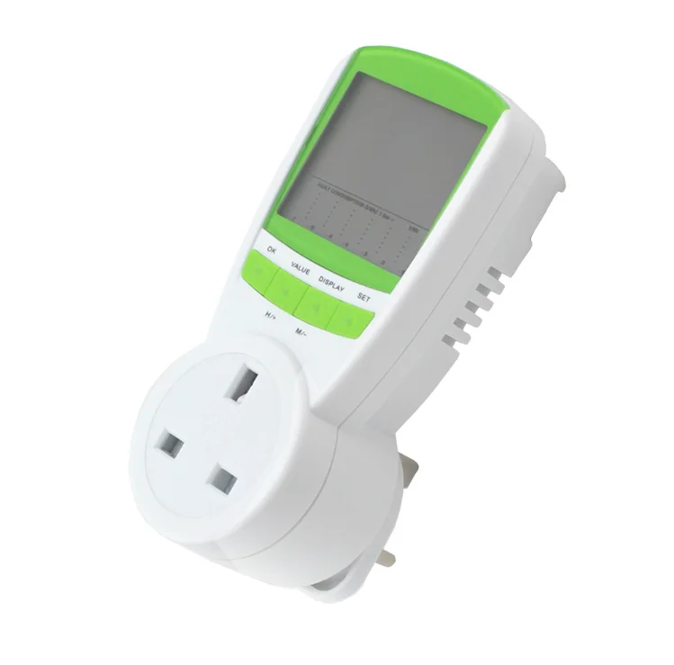 Eu Plug Meter Digital Power Meter Watt 220v/240v 5060hz Analyzer