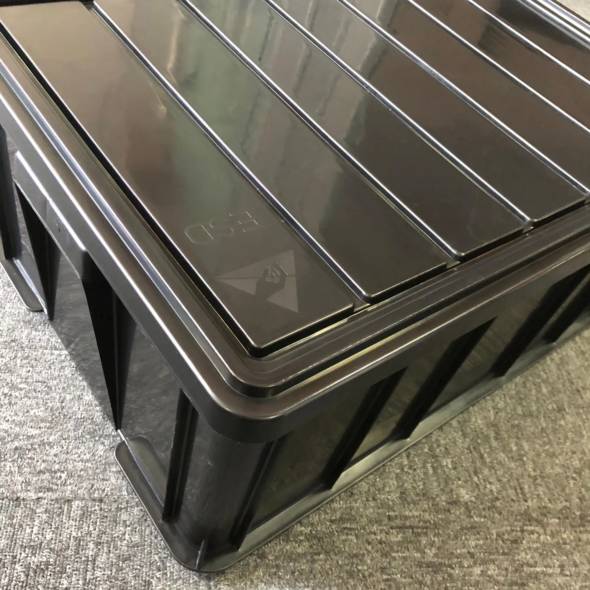 Wholesale Industrial Pp Bins Esd Plastic Tote Box Buy Plastic Tote