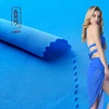 Different models of plain dyed 100 polyester interlock fabric used for sportswear