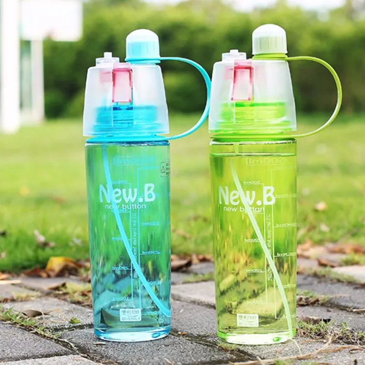 2017 600ml Sports Water Bottle Spray Bottle Space Cup Leak Proof