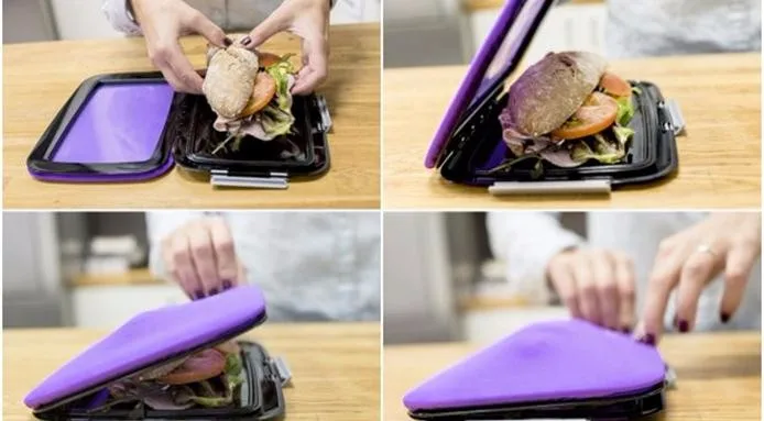 brand new foodskin flexible lunchbox