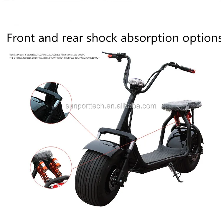 electric fat tire scooter