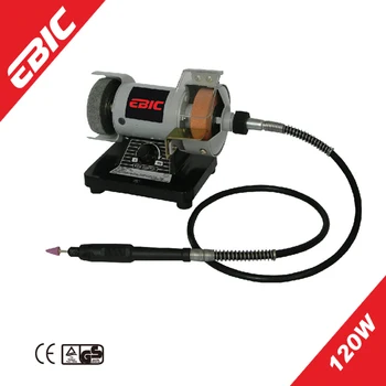 Ebic Polisher Machine 120w Imdustrial Bench Grinder With Bench