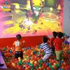 Indoor playground interactive wall projector games interactive wall projection with gesture