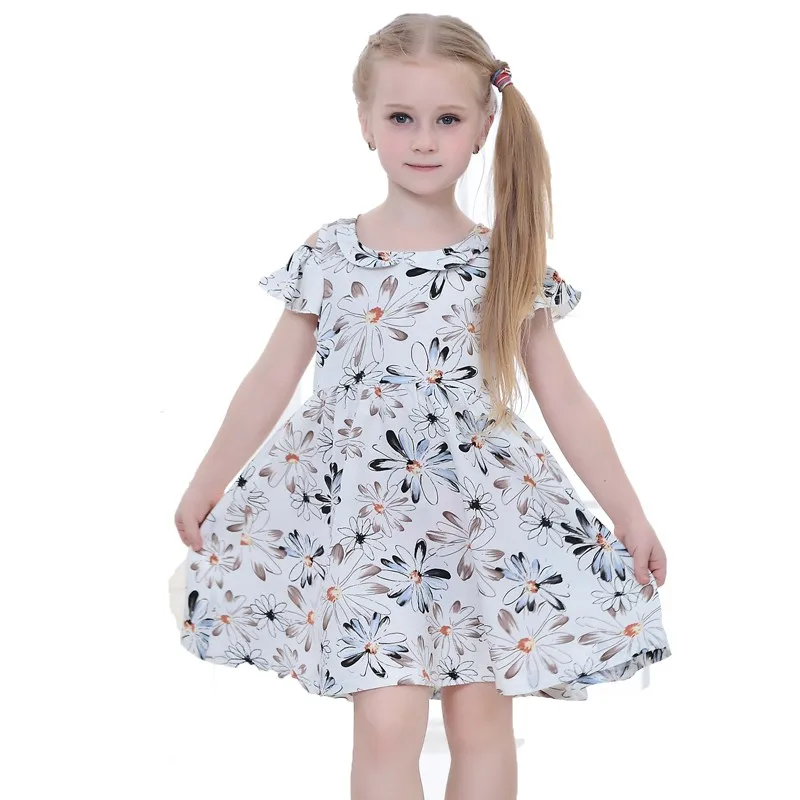 Fashion Kids Clothes Children Little Girls Cotton Summer Dresses 3 Year ...