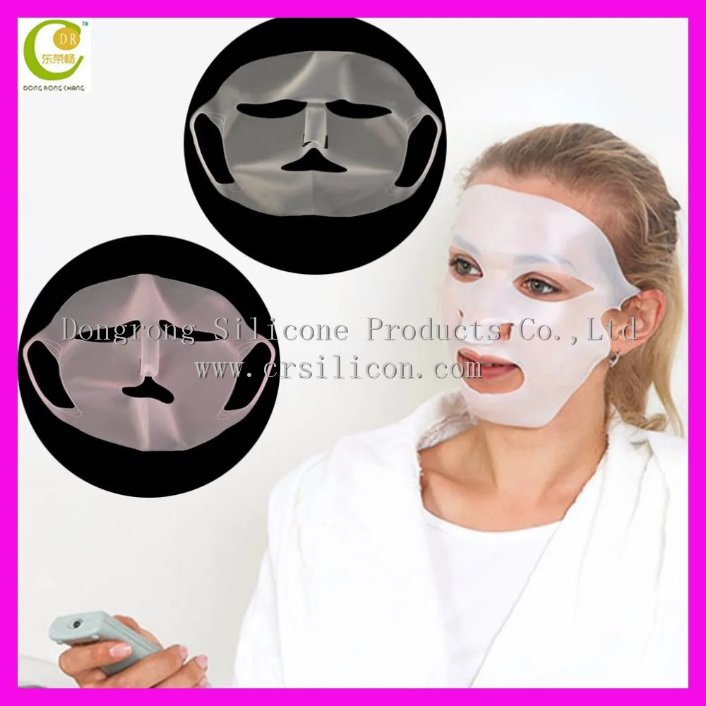 Reusable Silicone Face Mask Prevent Water Evaporation Women Mask In