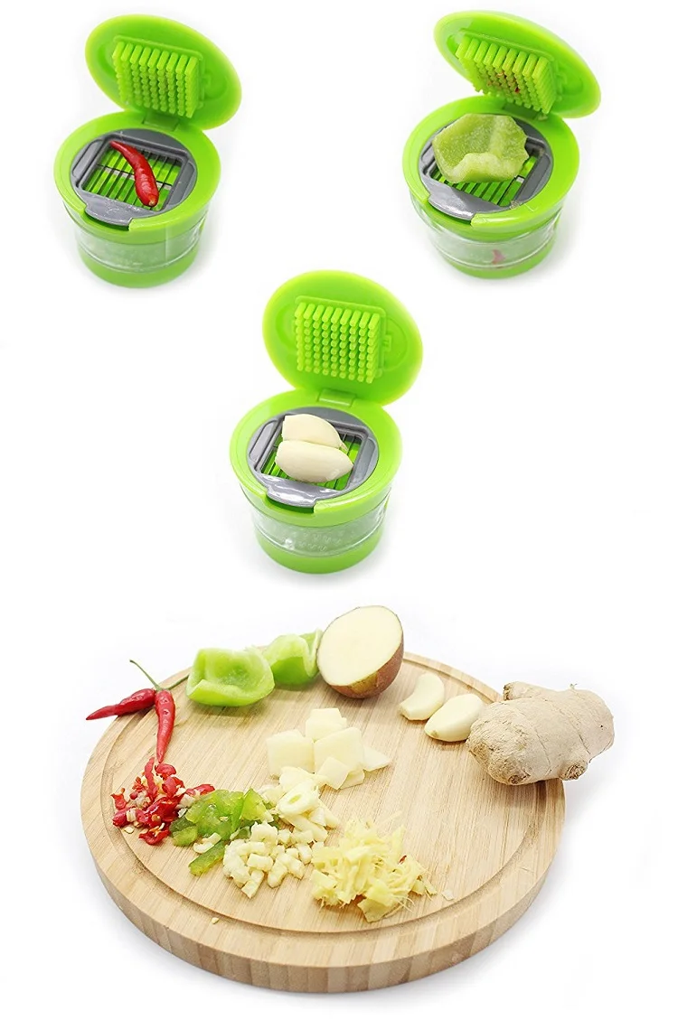 Kitchen Accessories Multipurpose Manual Garlic Chopper