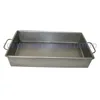 Steel Bake-Roast Pan With Handles 3 1/2" Deep Commercial Grade Roasting Baking Pan