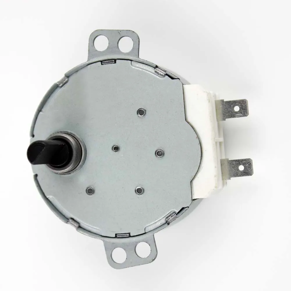 White Low Speed Motor Electric Machine Glass Ball Synchronous Motor AC 4W 1.5RPM
