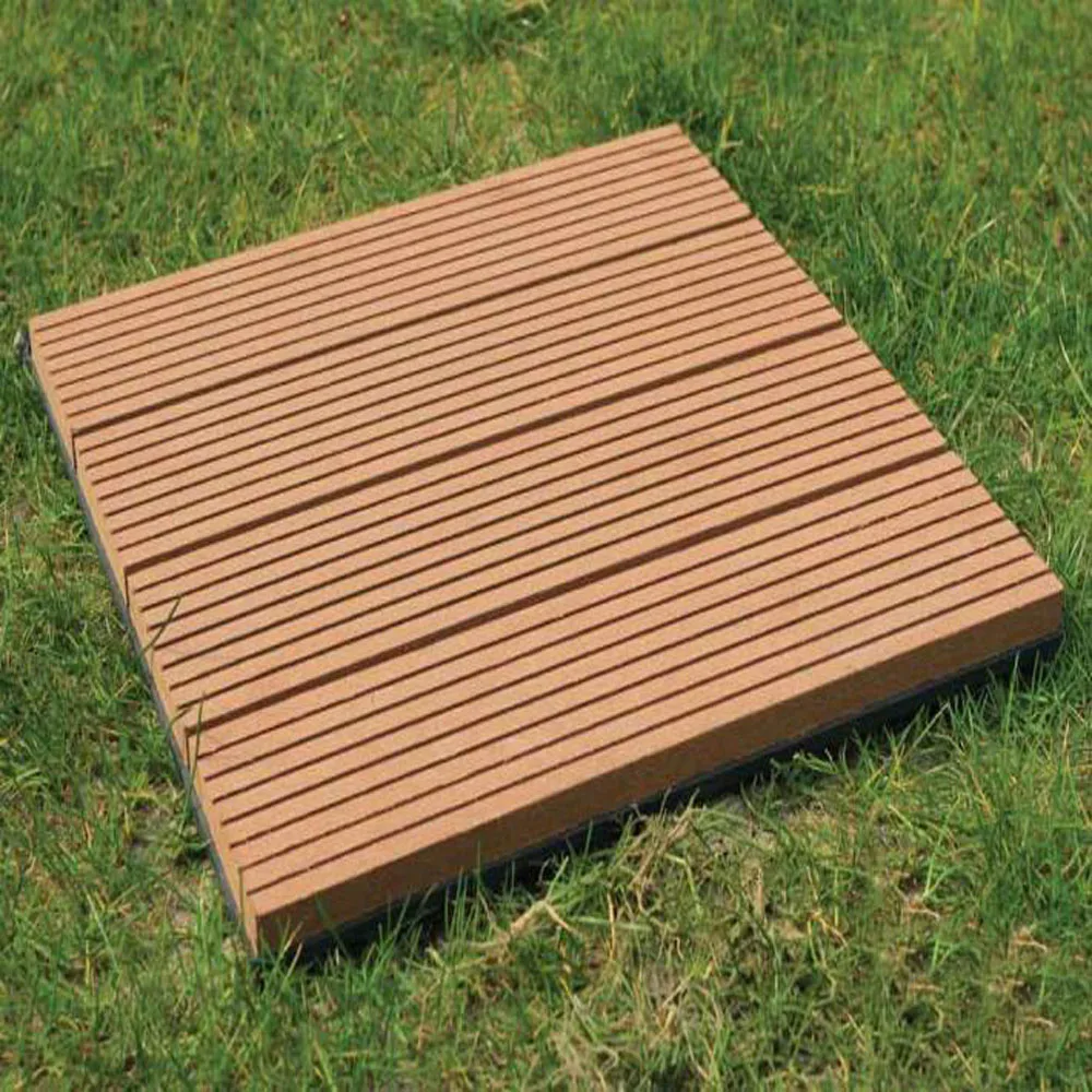 New Building Material Easy Install Antiuv Waterproof Outdoor Decking