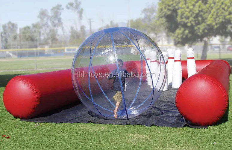 Factory manufacture inflatable mini bowling ball for sale