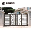 rongo elegant commercial double front entry wrought iron door