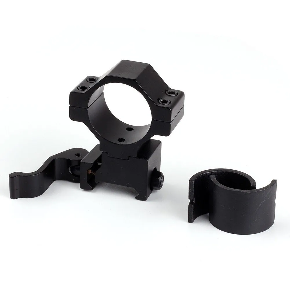 Uniquefire 30mm Quick Detach Picatinny Scope Rings,Convert 30mm Rings
