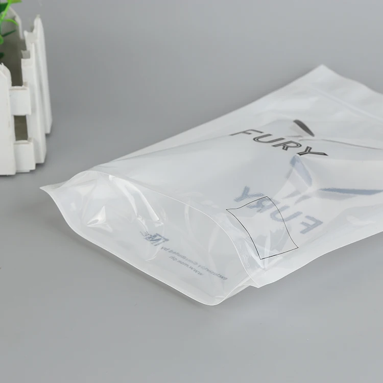 Resealable Transparent Custom Polybag Packaging Clear Plastic Poly Opp Bags For Clothing