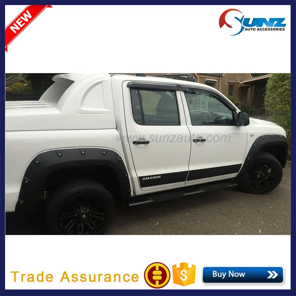 Ycsunz Amarok Fender Flares For Matt Black Mug Flaps For Amarok 2009
