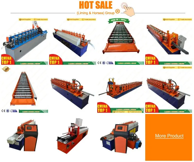 hot sale automatic zinc roofing omega profile light steel strip cutting and keel roll forming machine manufacturer