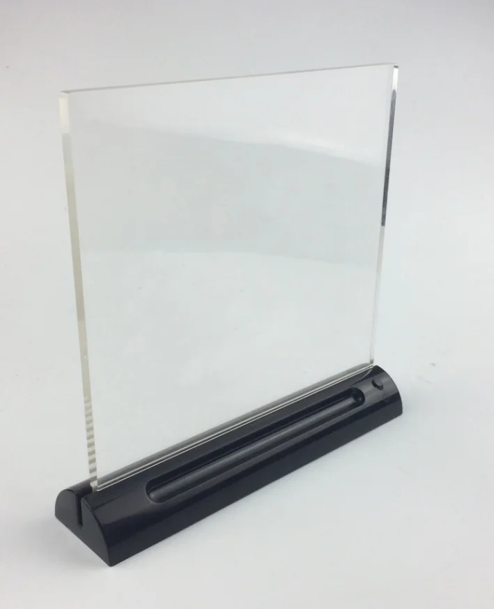 Display Crystal/acrylic Sheet Of 35mm Thickness Led Base Aaa Battery