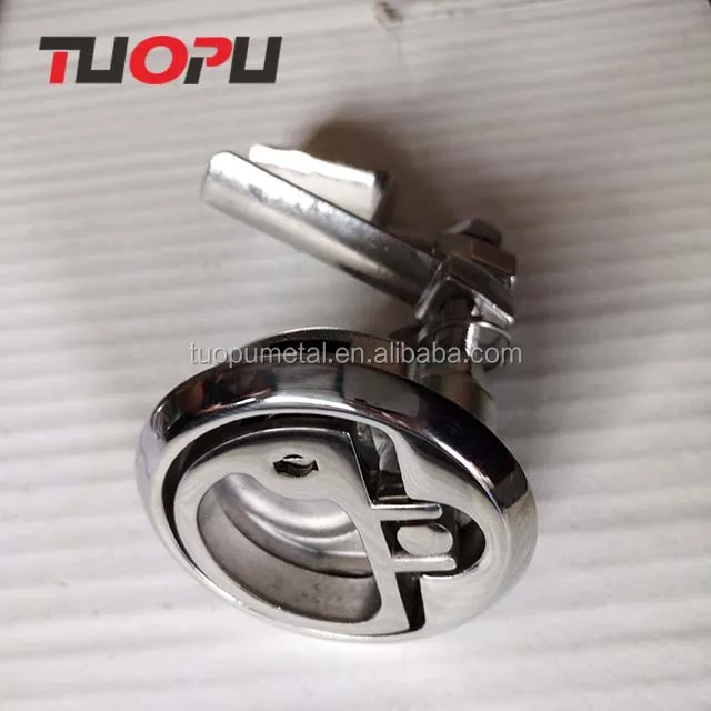 Marine Hardware Flush Pull Handles Stainless Steel Boat Pull Ring