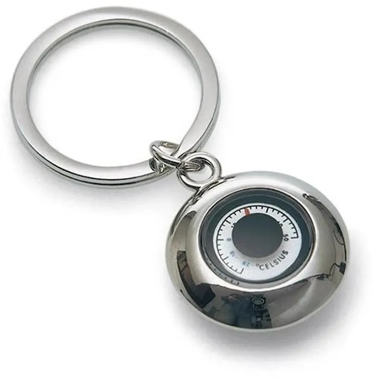 Promotional Metal Waterproof Thermometer Keychain Buy Thermometer Key