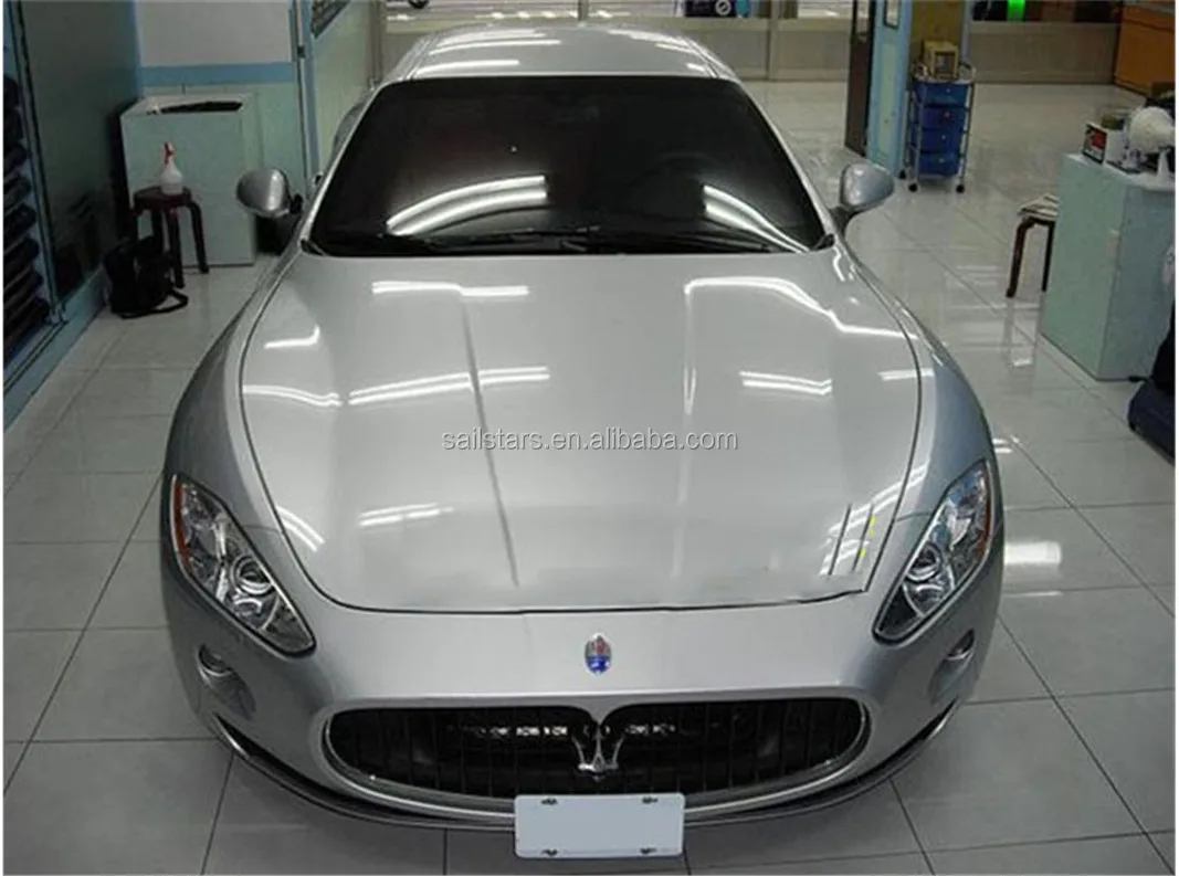 50x200cm Premium Silver Metallic Glossy Glitter Wrap Sticker For Car Wraps  Glossy Candy Vinyl Film With Bubble Air Free