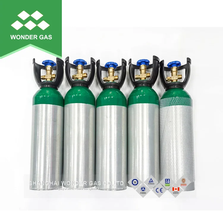 Beverage Drinking Co2 Aluminum Gas Cylinder/tank/bottle - Buy Co2 ...