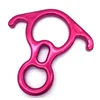 50KN Aluminum Figure 8 hooks for Yoga Hammok Hardware Set Accessories
