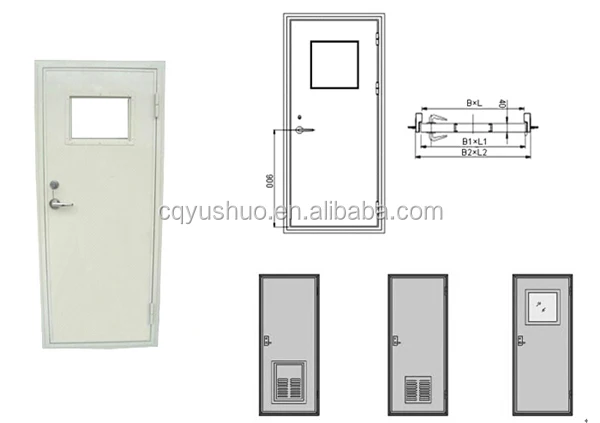 Aluminum Hollow Cabin Door with Window.jpg