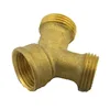 Brass forged Y connector