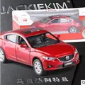 New Mazda 6 ATENZA 1 32 original car model kids toy pull back sound light simulation