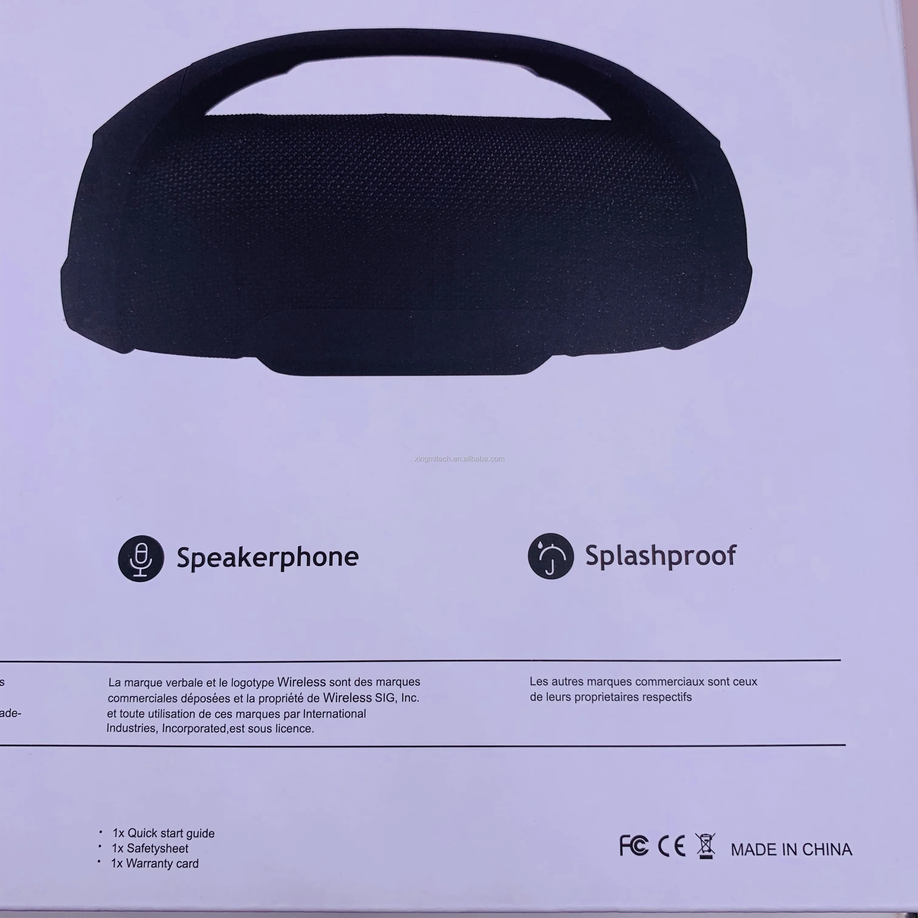 2019 hight quality outdoor wireless bluetooth speaker splashproof speakerphone with USB/TF card for all phone - ANKUX.COM