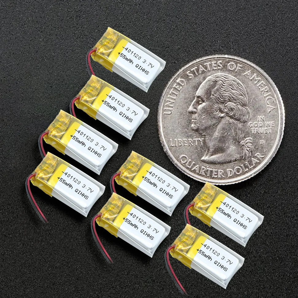 3.7v 130mah 801519 Ultrathin Ultra Safe Flexible Lithium Ceramic