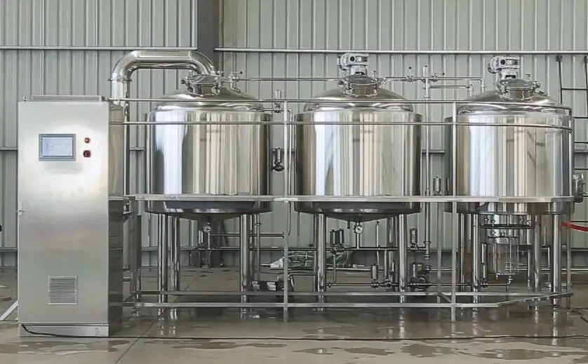 Microbrewery system, beer equipment manufacturer