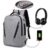 permit visa work supplier Backpacks with anti thief design Metal lock Mochilas China supplier