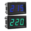 0.56 Inch AC70-500V Voltage Meter 2 Wires LED Digital Voltmeter Voltage Meter Volt Tester