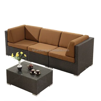 Rattan Outdoor Gazebo Corner Group Sofa Large Sectional Product